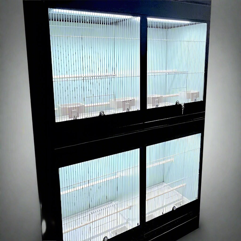 Commercial Bird Aviaries Pet Store Display for small birds or parrots