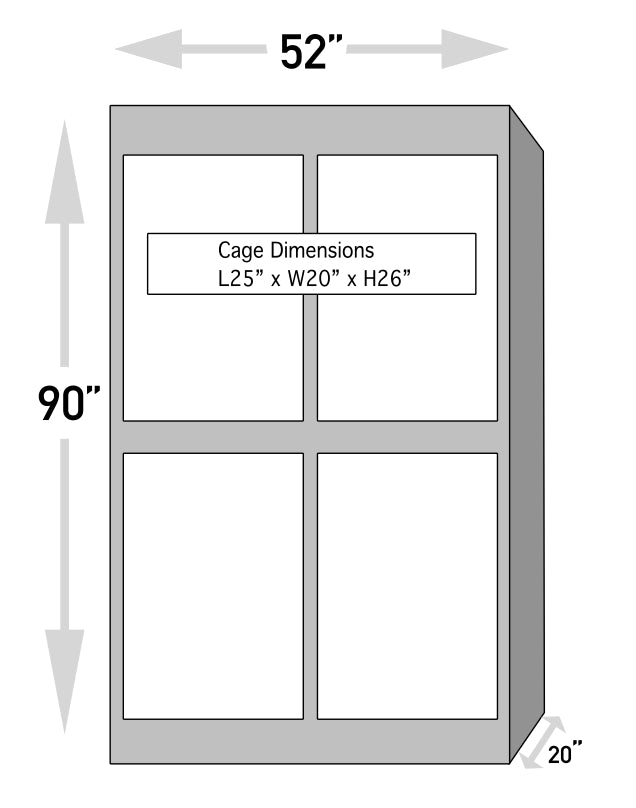 Small Bird or Parrot Aviaries