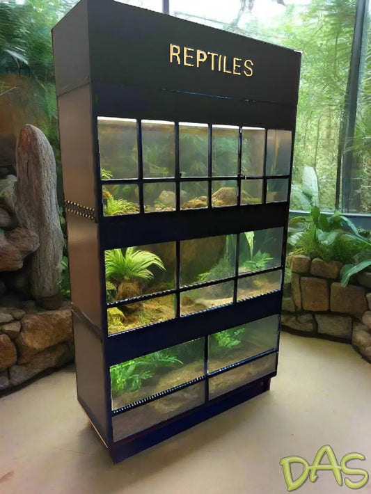 Reptile Care Commercial Display Rack