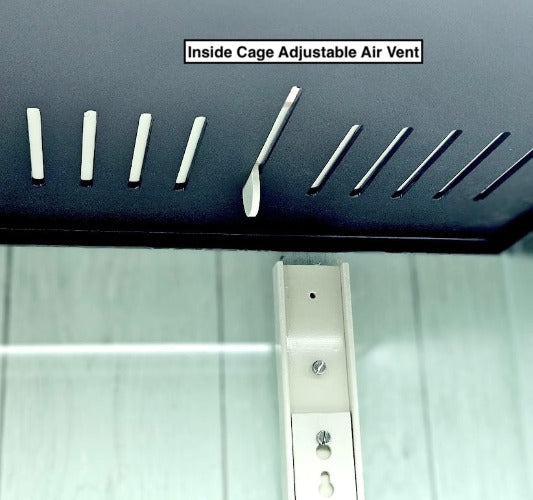 Commercial Small Animal Care Display Rack with ventilation