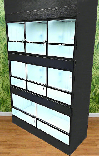 Commercial Small Animal Care Display Rack with ventilation