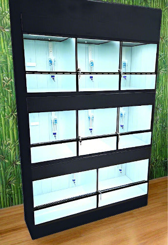 Commercial Small Animal Care Display Rack with ventilation