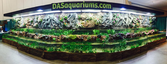 Amazing River Bank Aquarium at Tradeshow